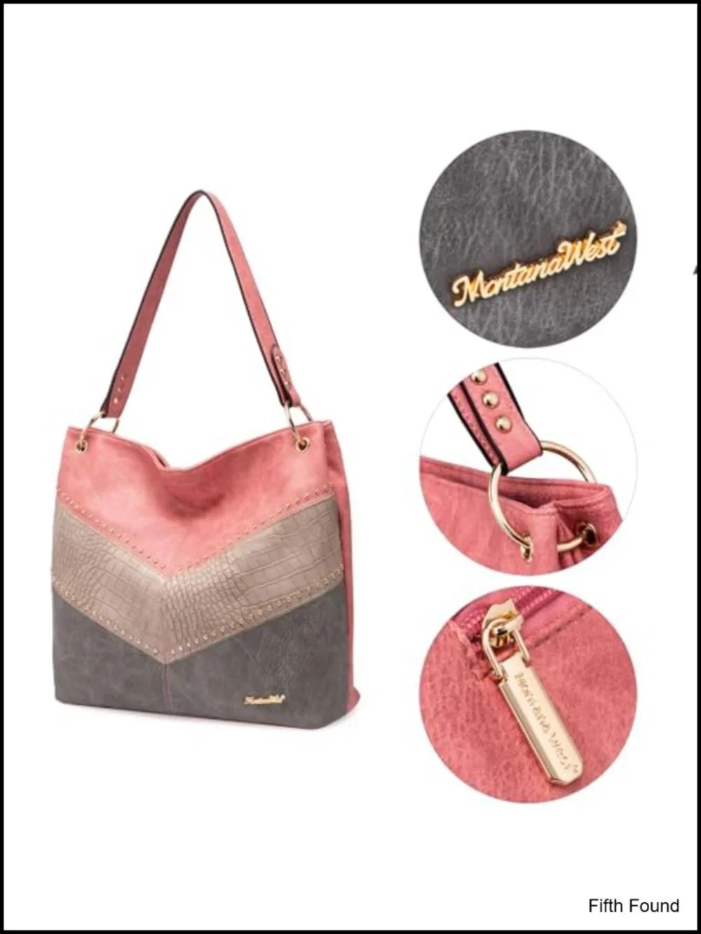 Hobo bag vegan leather slouchy shoulder tote handbag
